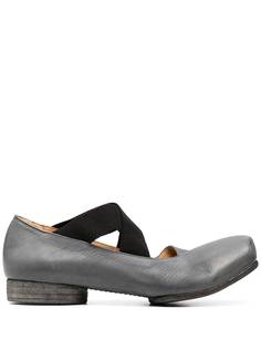 Uma Wang square toe ballerina shoes
