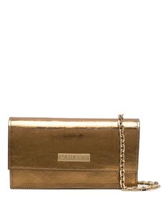 Casadei Visione metallic crossbody bag