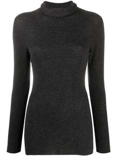 Agnona fitted long-sleeve jumper