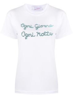 Giada Benincasa футболка с короткими рукавами и надписью