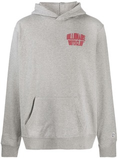 Billionaire Boys Club logo print hoodie