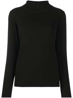 D.Exterior roll neck jumper
