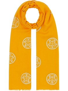 Burberry crystal-embellished cashmere scarf