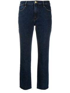 FRAME cropped-leg jeans