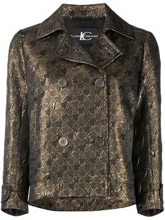 Luisa Cerano houndstooth jacquard jacket