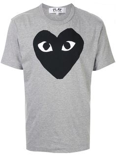Comme Des Garçons Play футболка с логотипом