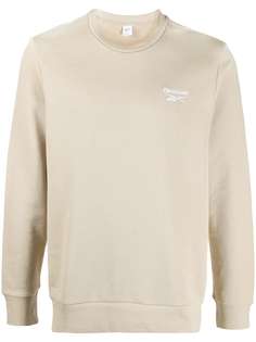 Reebok logo print sweatshirt