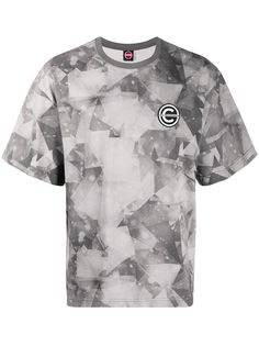 White Mountaineering geometric print T-shirt