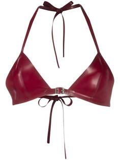 Saint Laurent halterneck triangle bra