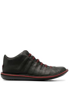 Camper lace-up leather trainers