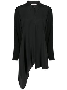 Dorothee Schumacher asymmetrical silk shirt