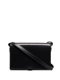 Lemaire black mini satchel leather crossbody bag