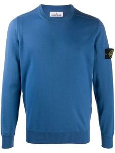 Stone Island джемпер с нашивкой-логотипом