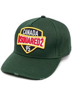 Dsquared2 logo-badge baseball cap