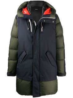 Mackage пуховик Simon в стиле колор-блок
