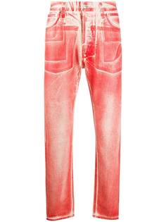 Helmut Lang faded straight-leg jeans