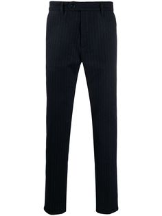 Myths pinstripe straight leg trousers