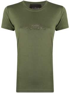 John Richmond embellished logo crew neck T-shirt
