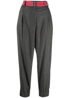 PS Paul Smith houndstooth belted trousers