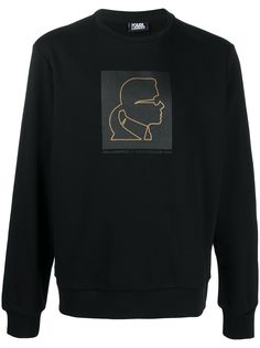 Karl Lagerfeld Ikonik crew neck sweatshirt