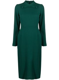 Goat Katty button-neck midi dress