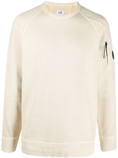 C.P. Company sleeve-pocket crewneck sweatshirt