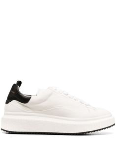 Officine Creative contrasting heel sneakers