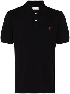 AMI De Coeur cotton polo shirt