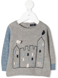 Il Gufo stitched castel virgin wool jumper