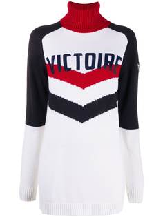 Rossignol Victoire-print rollneck jumper