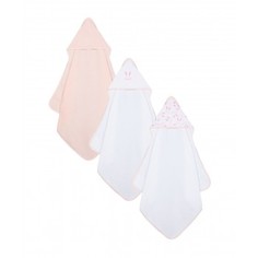 Полотенце с капюшоном "Зайчик", 3 шт. в упаковке Mothercare