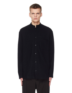 Утепленная рубашка из шерсти Yohji Yamamoto
