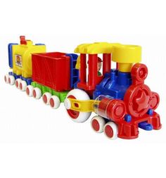 Паровозик Форма Ромашка, 2 вагона 57 см