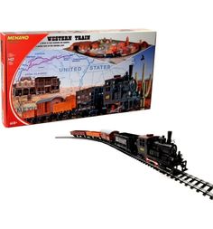 Железная дорога Mehano Western Train с ландшафтом 1 : 87