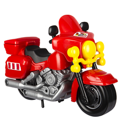 Мотоцикл Полесье Харлей цвет: красный