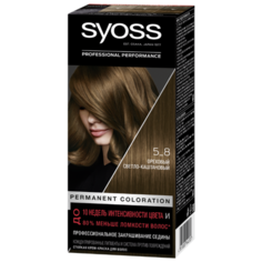 Syoss Color Стойкая крем-краска для волос, 5-8 Ореховый светло-каштановый