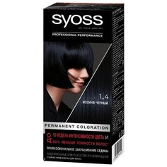 Syoss Color Стойкая крем-краска для волос, 1-4 Иссиня-черный