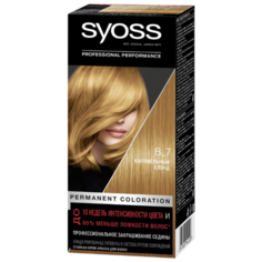 Syoss Color Стойкая крем-краска для волос, 8-7 Карамельный Блонд