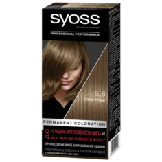 Syoss Color Стойкая крем-краска для волос, 6-8 Темно-русый