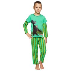 Пижама Lowry размер S, зеленый