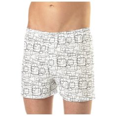 Lowry Трусы шорты классической посадки, размер L, белый