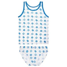 Комплект нижнего белья Lowry размер S, голубые якоря