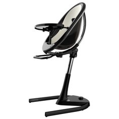 Стульчик-шезлонг Mima Moon 2G black/white