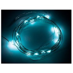 Гирлянда NEON-NIGHT Роса, 20 LED, 200 см, 20 ламп, голубой/прозрачный провод