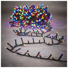 Гирлянда Luca Lighting Нить Snake Light 1100 см (83781, 83777, 83769), 550 ламп, мультиколор/темно-зеленый провод