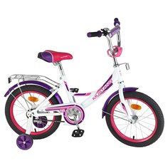 Детский велосипед MUSTANG ST16001-A белый-фиолетовый (требует финальной сборки)