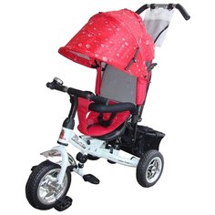Трехколесный велосипед Funny Jaguar MS-0526 Lexus Trike Next Pro Air бело-красный
