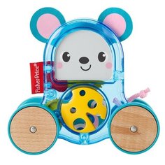 Развивающая игрушка Fisher-Price Мышка с сюрпризом (GLD02) голубой