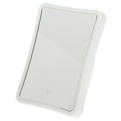 Зеркало косметическое настольное LuazON KZ-03 с подсветкой белый