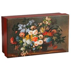 Коробка подарочная Дарите счастье Моннуайе 15 х 5.5 х 9.5 см коричневый